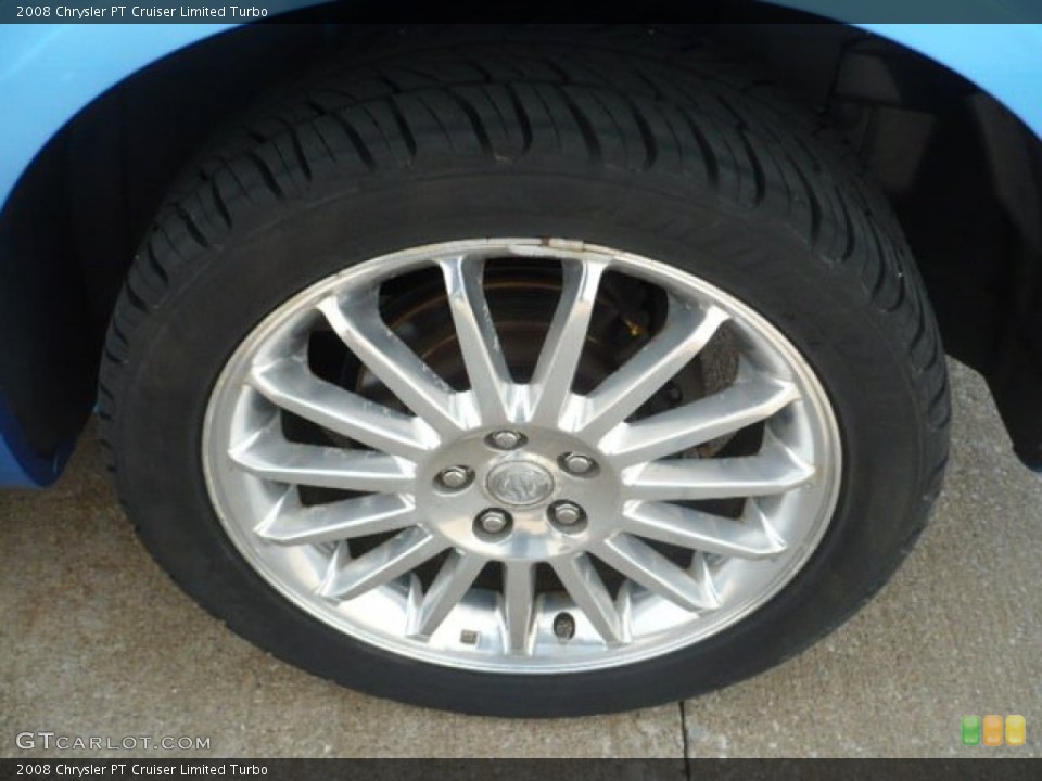 2008 Chrysler PT Cruiser Limited Turbo Wheel and Tire Photo #53623375