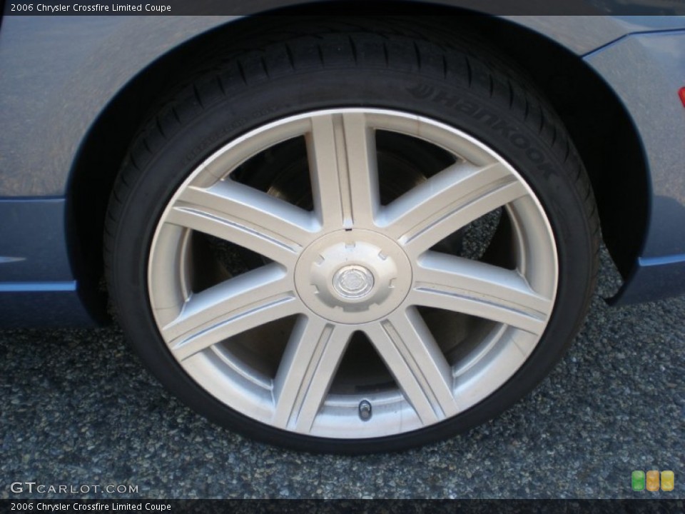 2006 Chrysler Crossfire Limited Coupe Wheel and Tire Photo #53627975
