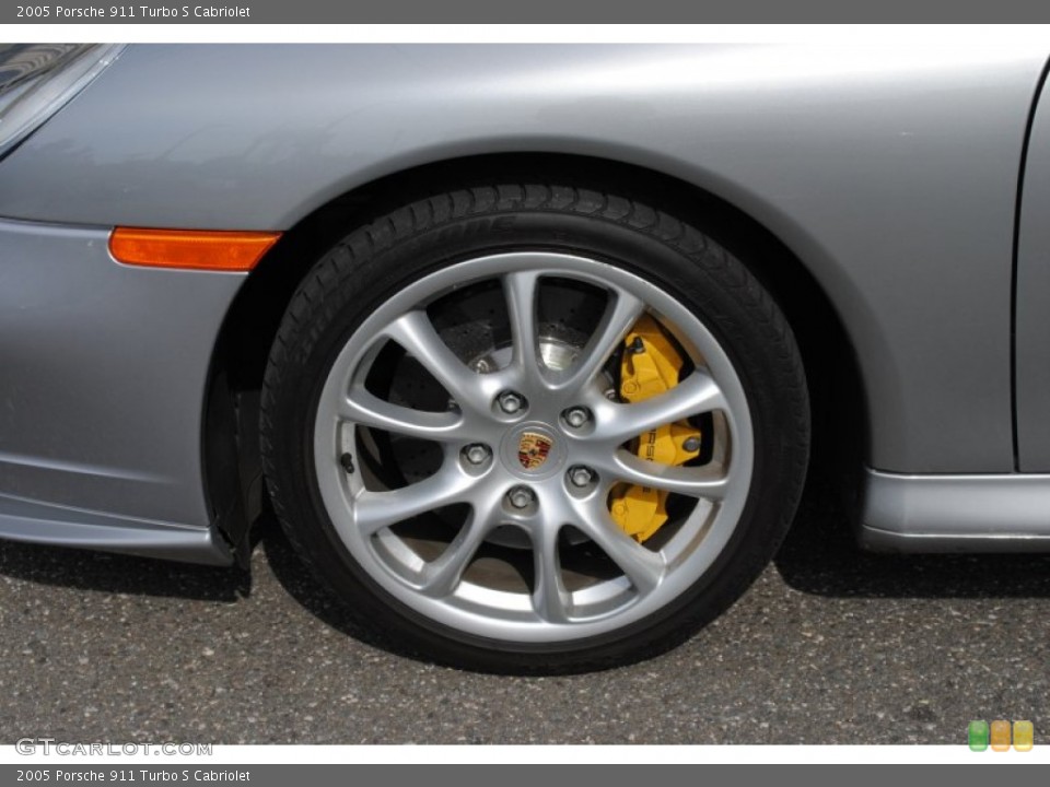 2005 Porsche 911 Turbo S Cabriolet Wheel and Tire Photo #53629076