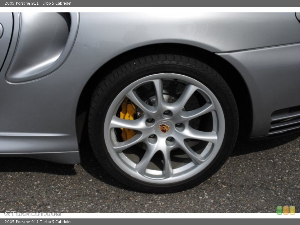2005 Porsche 911 Turbo S Cabriolet Wheel and Tire Photo #53629091