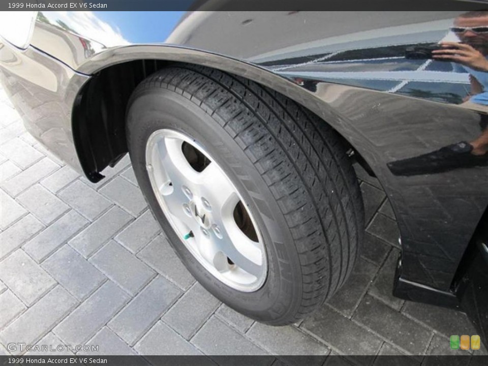 1999 Honda Accord EX V6 Sedan Wheel and Tire Photo #53631059