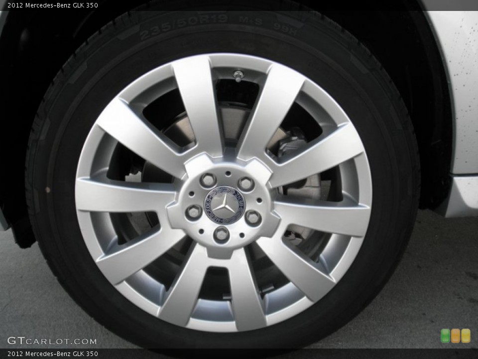 2012 Mercedes-Benz GLK 350 Wheel and Tire Photo #53636237