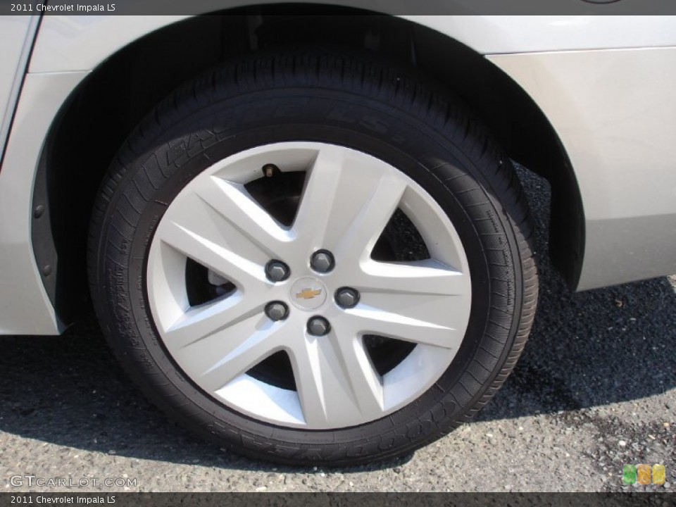 2011 Chevrolet Impala LS Wheel and Tire Photo #53637511