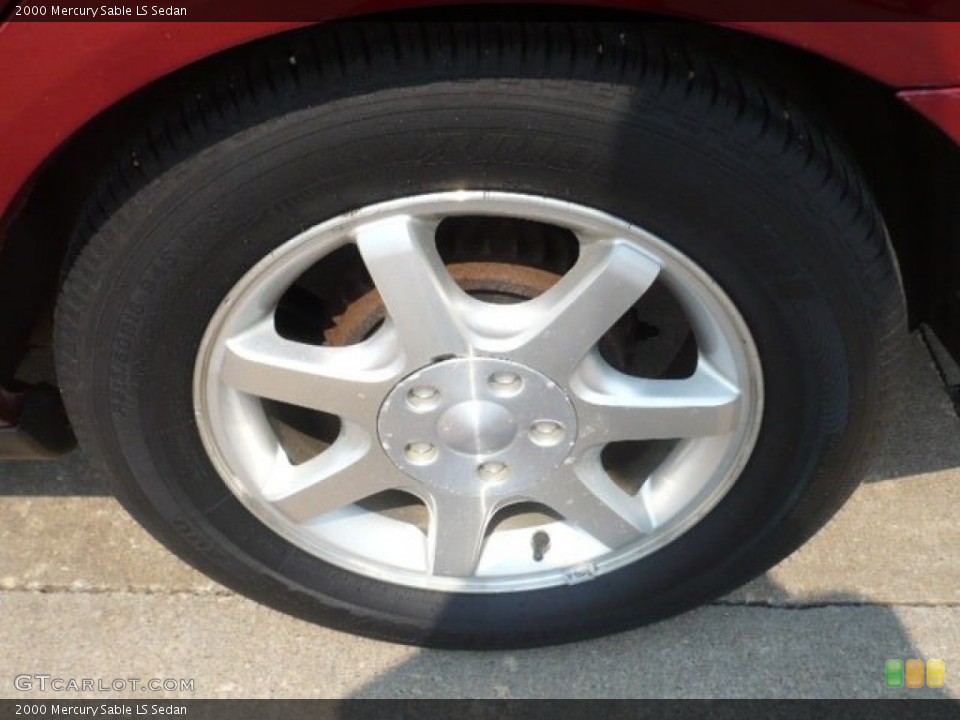 2000 Mercury Sable LS Sedan Wheel and Tire Photo #53639007