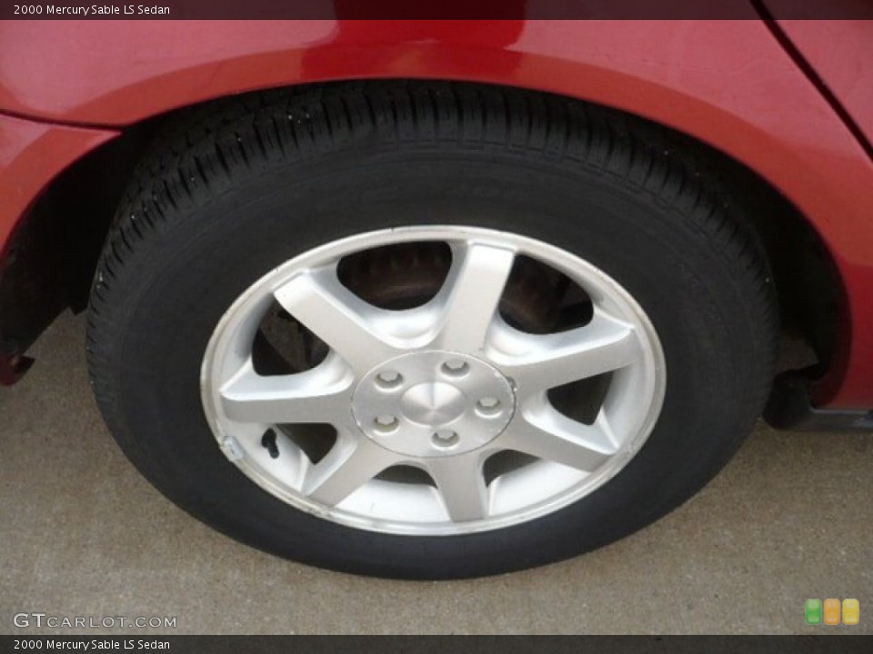 2000 Mercury Sable LS Sedan Wheel and Tire Photo #53639013
