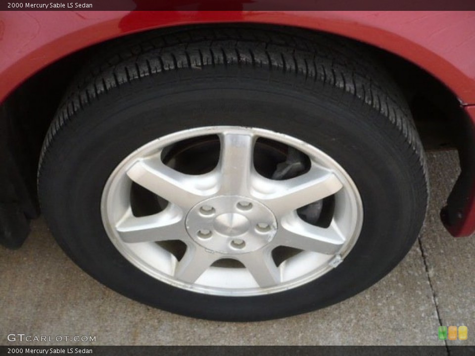 2000 Mercury Sable LS Sedan Wheel and Tire Photo #53639019