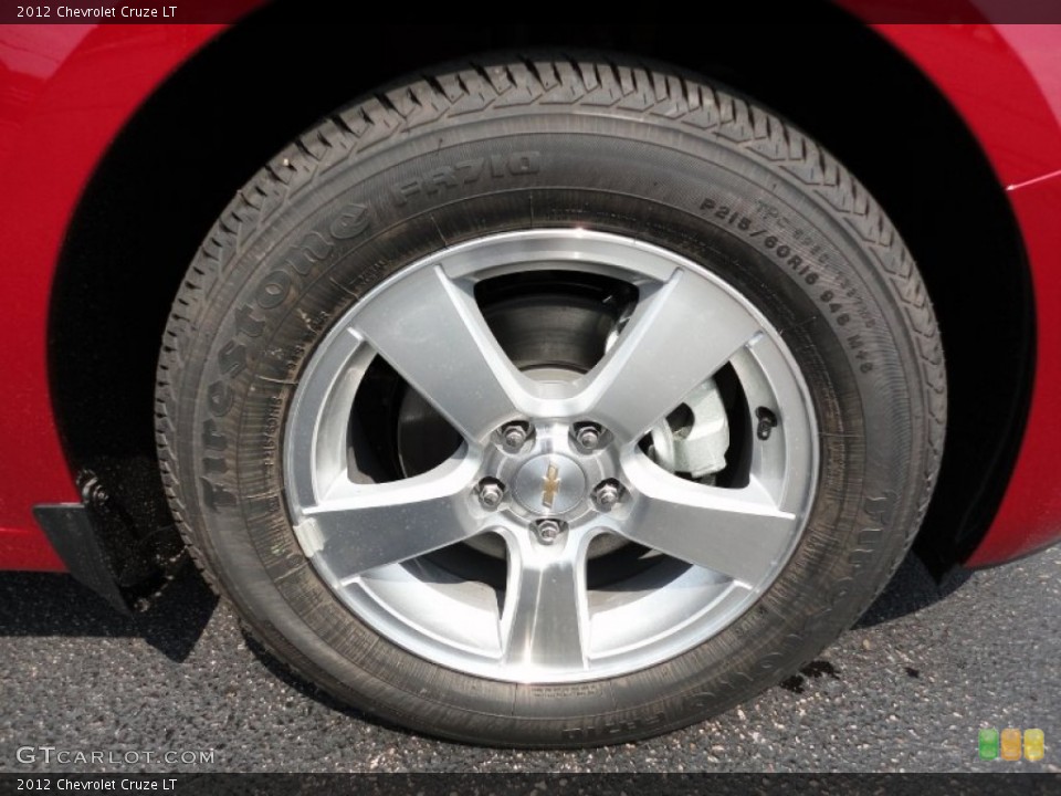 2012 Chevrolet Cruze LT Wheel and Tire Photo #53639938
