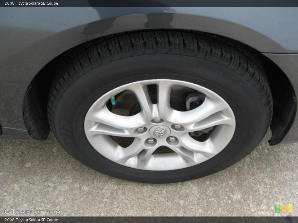2008 Toyota Solara SE Coupe Wheel and Tire Photo #53643229