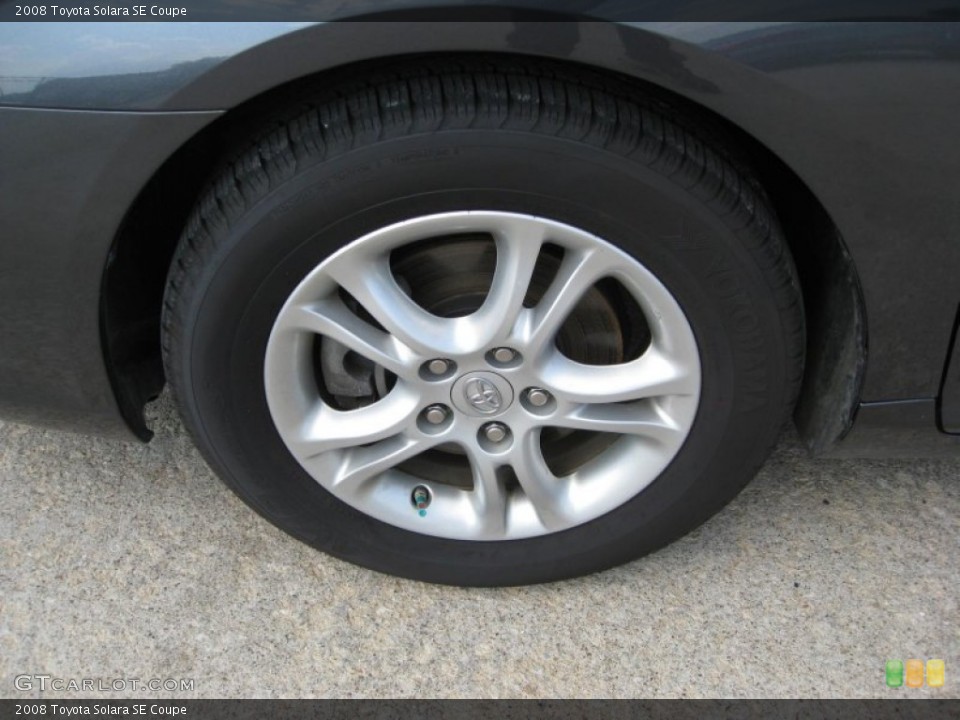 2008 Toyota Solara SE Coupe Wheel and Tire Photo #53643384