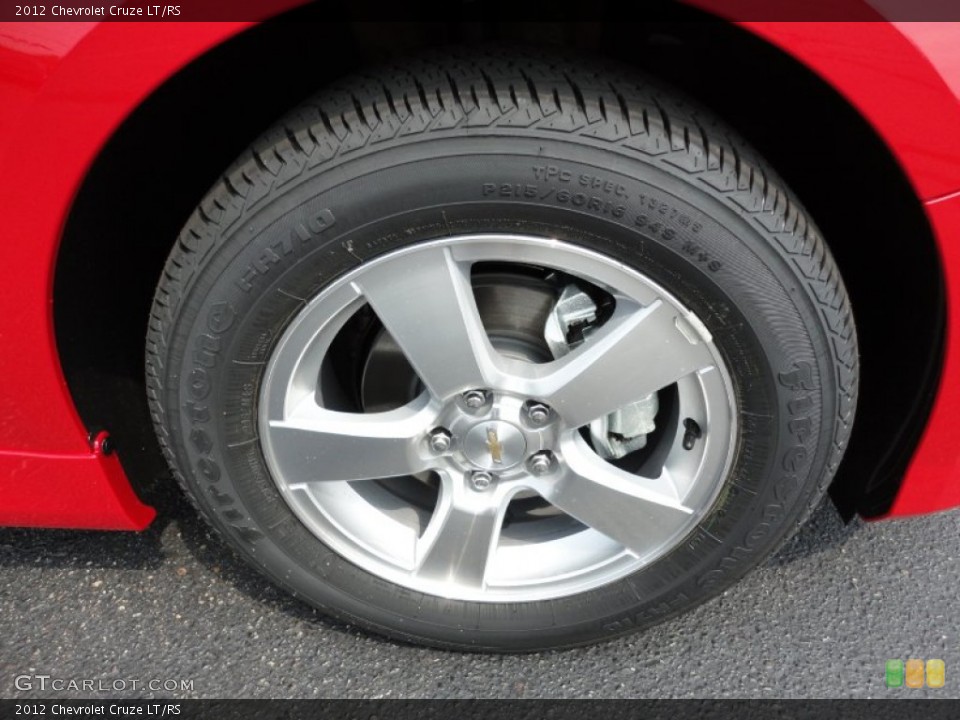 2012 Chevrolet Cruze LT/RS Wheel and Tire Photo #53647498