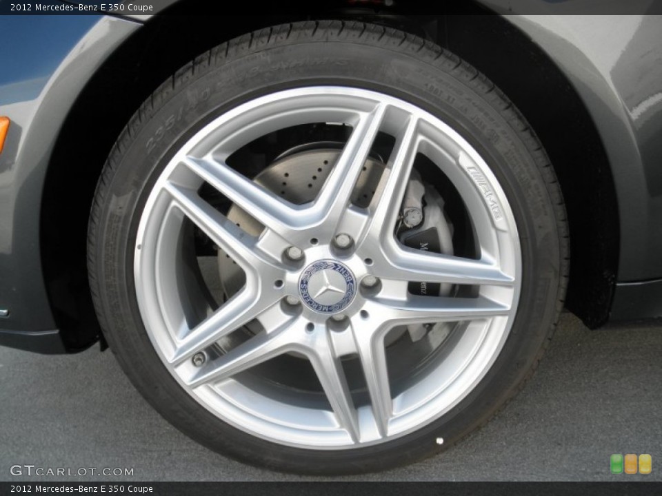 2012 Mercedes-Benz E 350 Coupe Wheel and Tire Photo #53648574