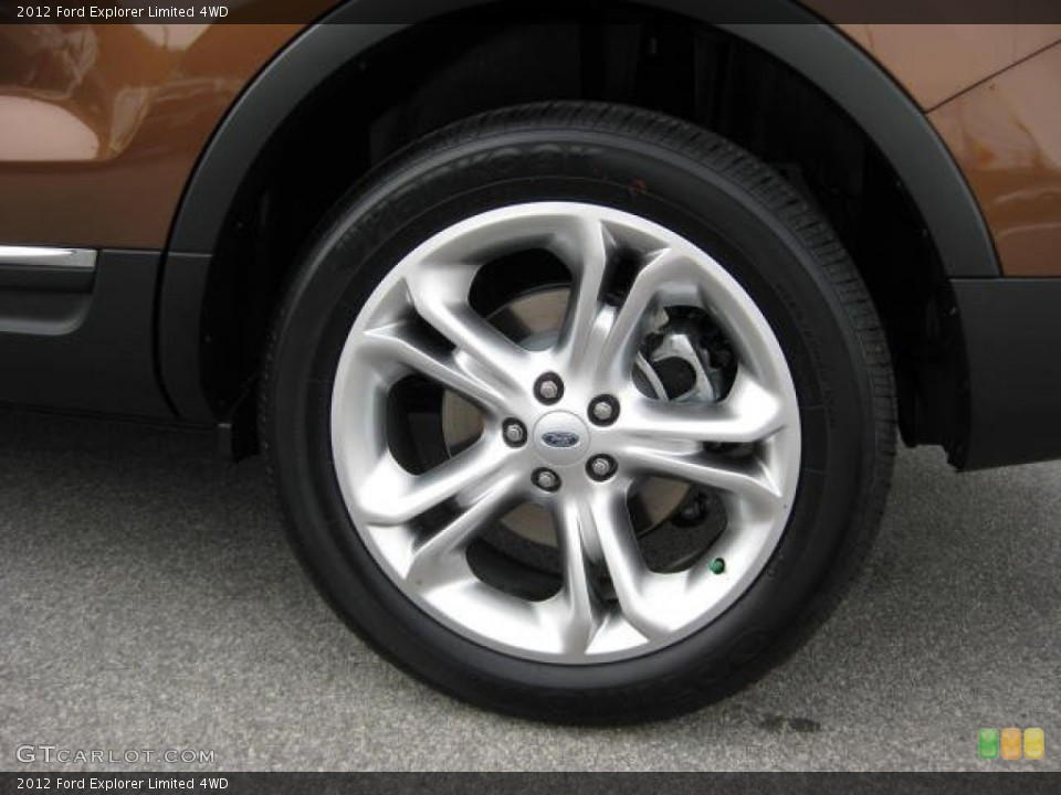 2012 Ford Explorer Limited 4WD Wheel and Tire Photo #53648592