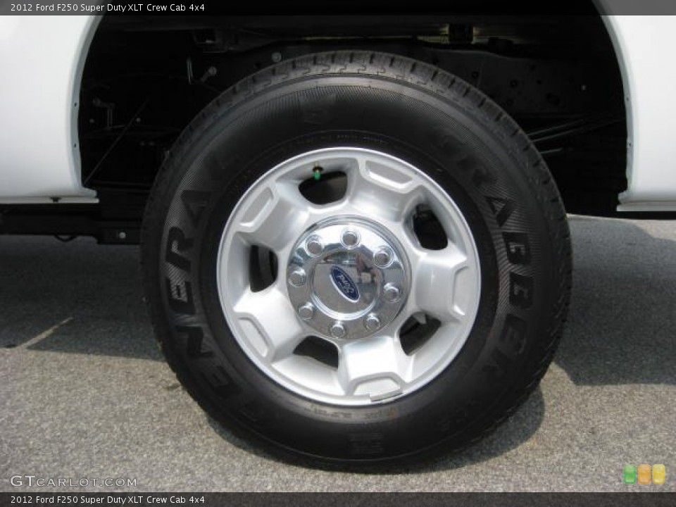 2012 Ford F250 Super Duty XLT Crew Cab 4x4 Wheel and Tire Photo #53649220