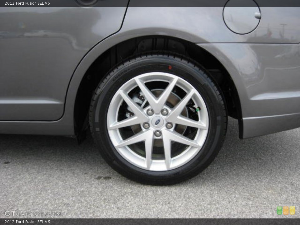 2012 Ford Fusion SEL V6 Wheel and Tire Photo #53649882
