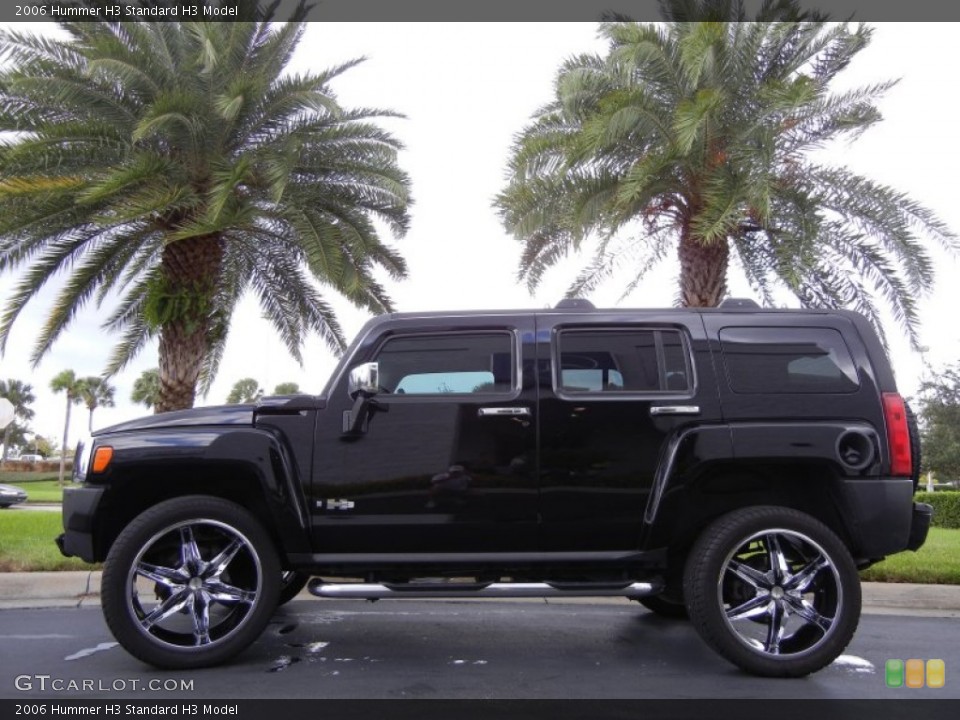 2006 Hummer H3 Custom Wheel and Tire Photo #53651465