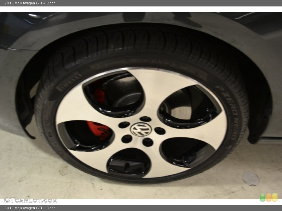 2011 Volkswagen GTI 4 Door Wheel and Tire Photo #53652353
