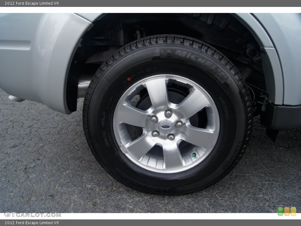 2012 Ford Escape Limited V6 Wheel and Tire Photo #53653313