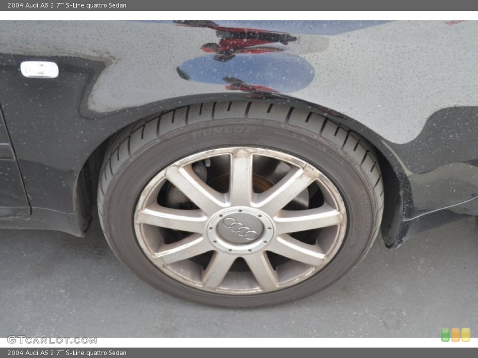 2004 Audi A6 2.7T S-Line quattro Sedan Wheel and Tire Photo #53655377