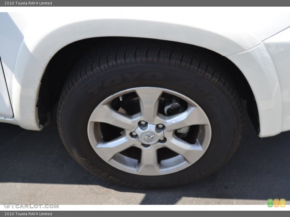 2010 Toyota RAV4 Limited Wheel and Tire Photo #53656385