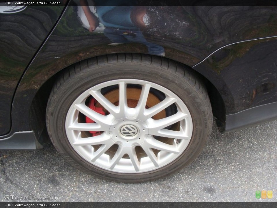 2007 Volkswagen Jetta GLI Sedan Wheel and Tire Photo #53656988