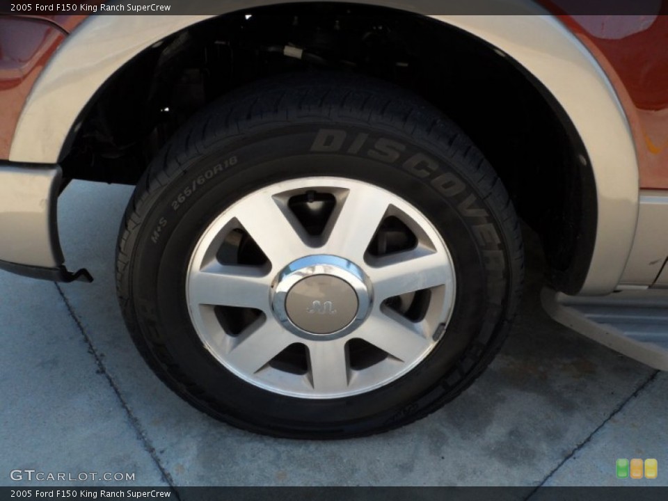 2005 Ford F150 King Ranch SuperCrew Wheel and Tire Photo #53662310