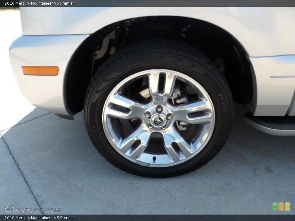 2010 Mercury Mountaineer V6 Premier Wheel and Tire Photo #53665271