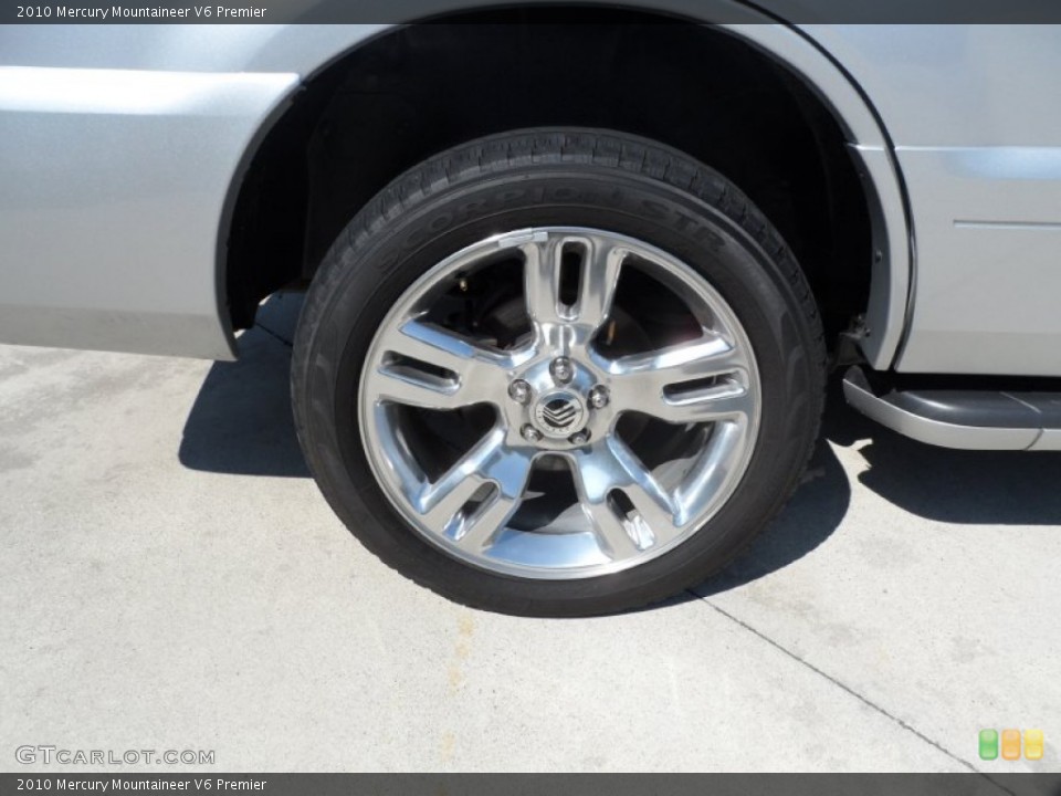 2010 Mercury Mountaineer V6 Premier Wheel and Tire Photo #53665277