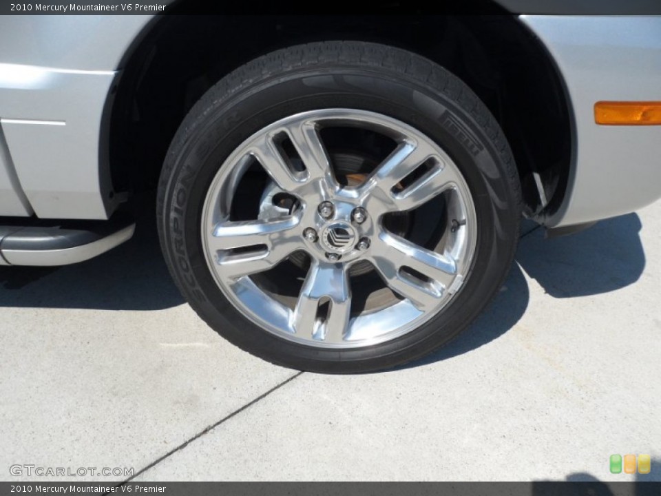2010 Mercury Mountaineer V6 Premier Wheel and Tire Photo #53665280