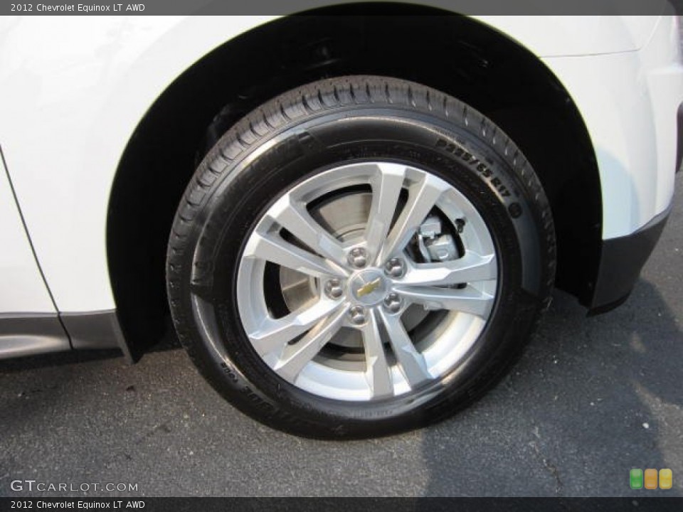 2012 Chevrolet Equinox LT AWD Wheel and Tire Photo #53675718