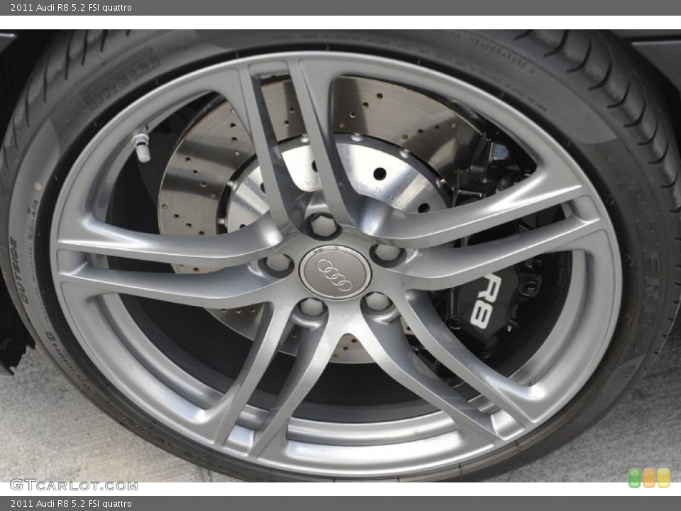 2011 Audi R8 5.2 FSI quattro Wheel and Tire Photo #53680167