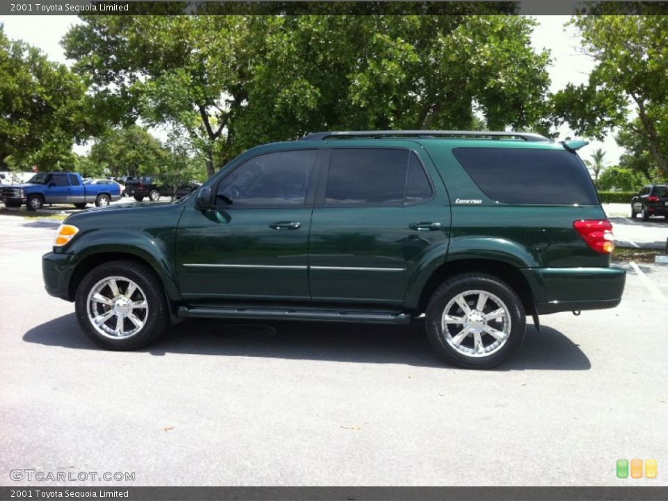2001 Toyota Sequoia Custom Wheel and Tire Photo #53685768