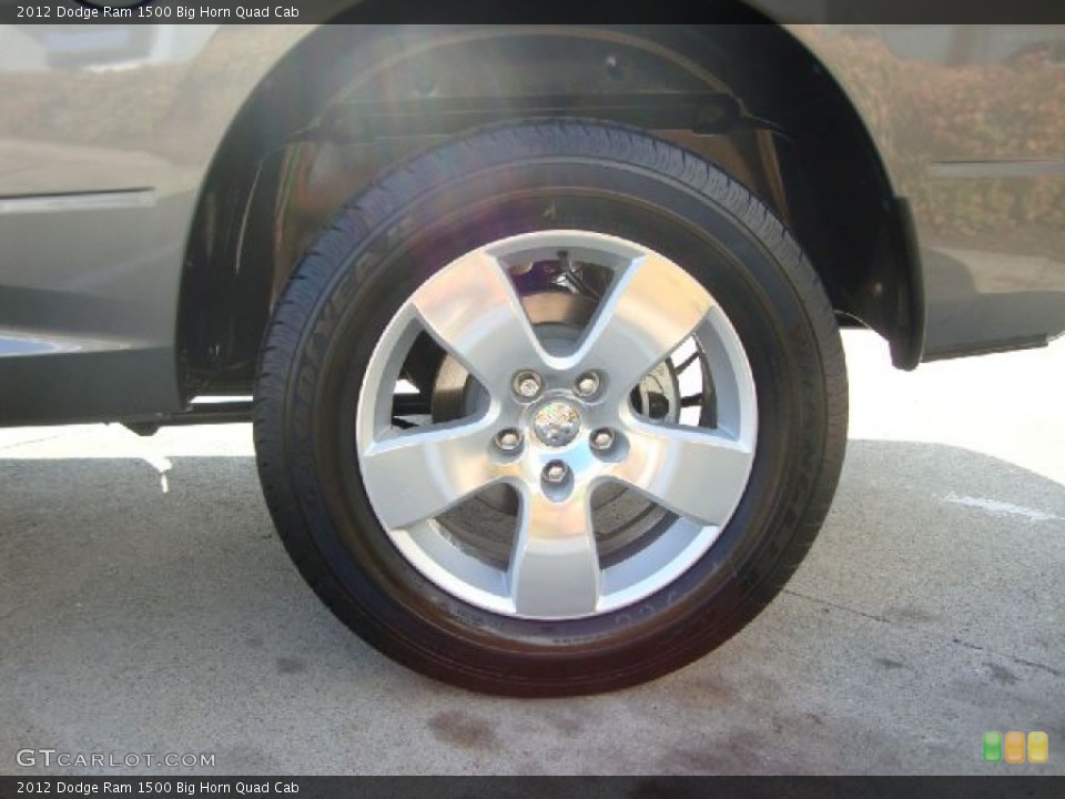 2012 Dodge Ram 1500 Big Horn Quad Cab Wheel and Tire Photo #53686782
