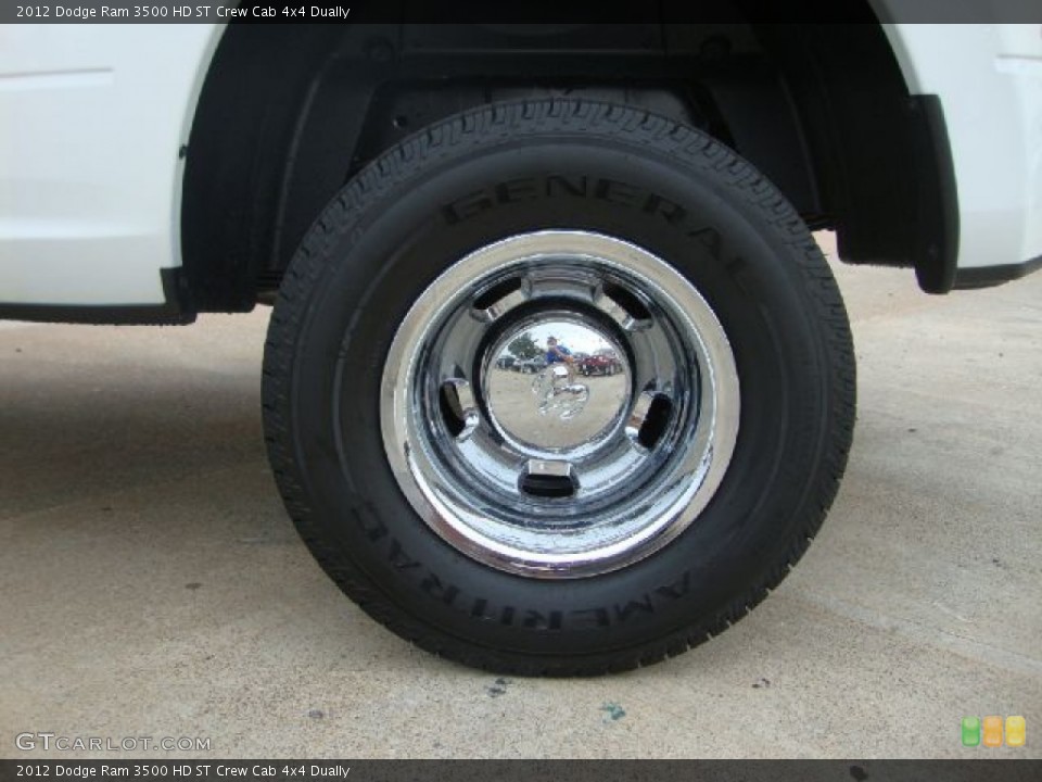 2012 Dodge Ram 3500 HD ST Crew Cab 4x4 Dually Wheel and Tire Photo #53687310