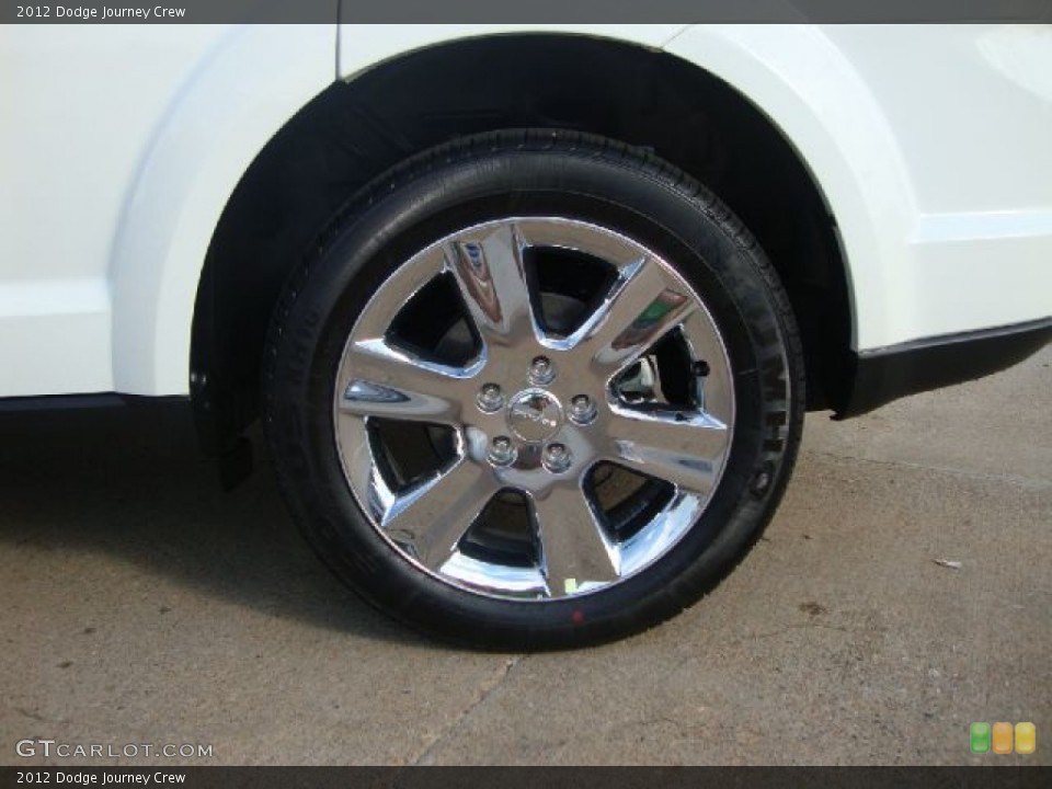 2012 Dodge Journey Crew Wheel and Tire Photo #53687445