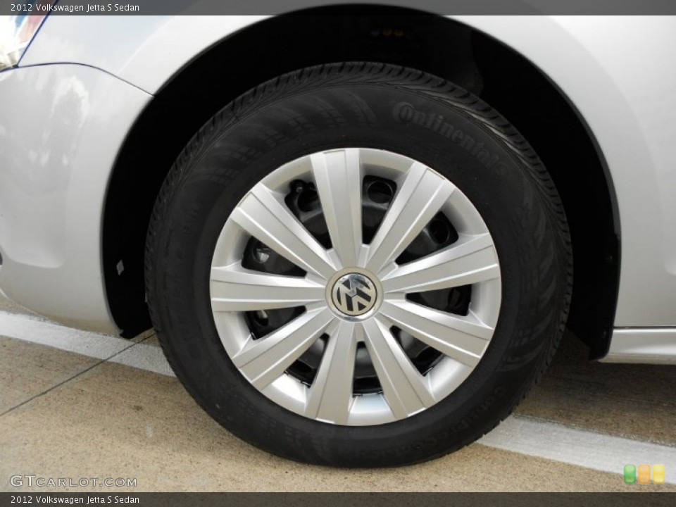 2012 Volkswagen Jetta S Sedan Wheel and Tire Photo #53700366
