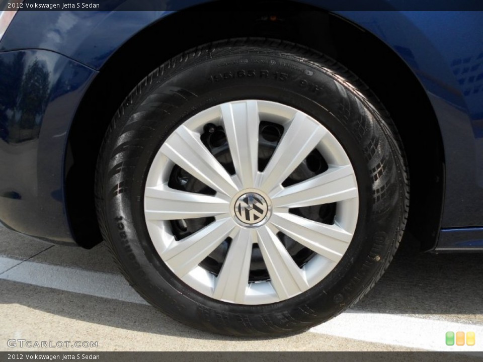 2012 Volkswagen Jetta S Sedan Wheel and Tire Photo #53700630