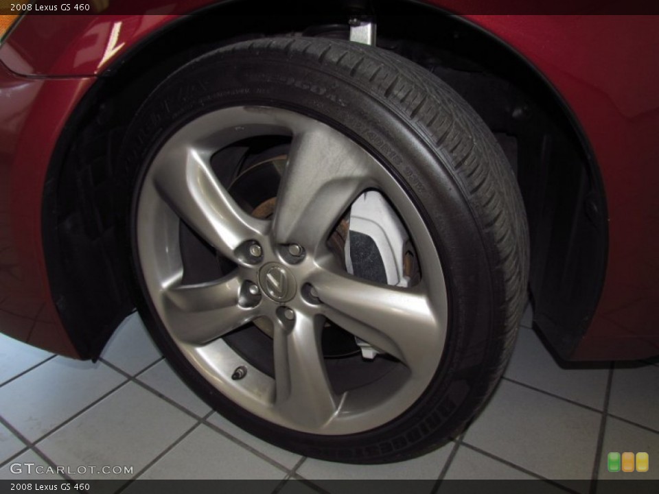 2008 Lexus GS 460 Wheel and Tire Photo #53708007