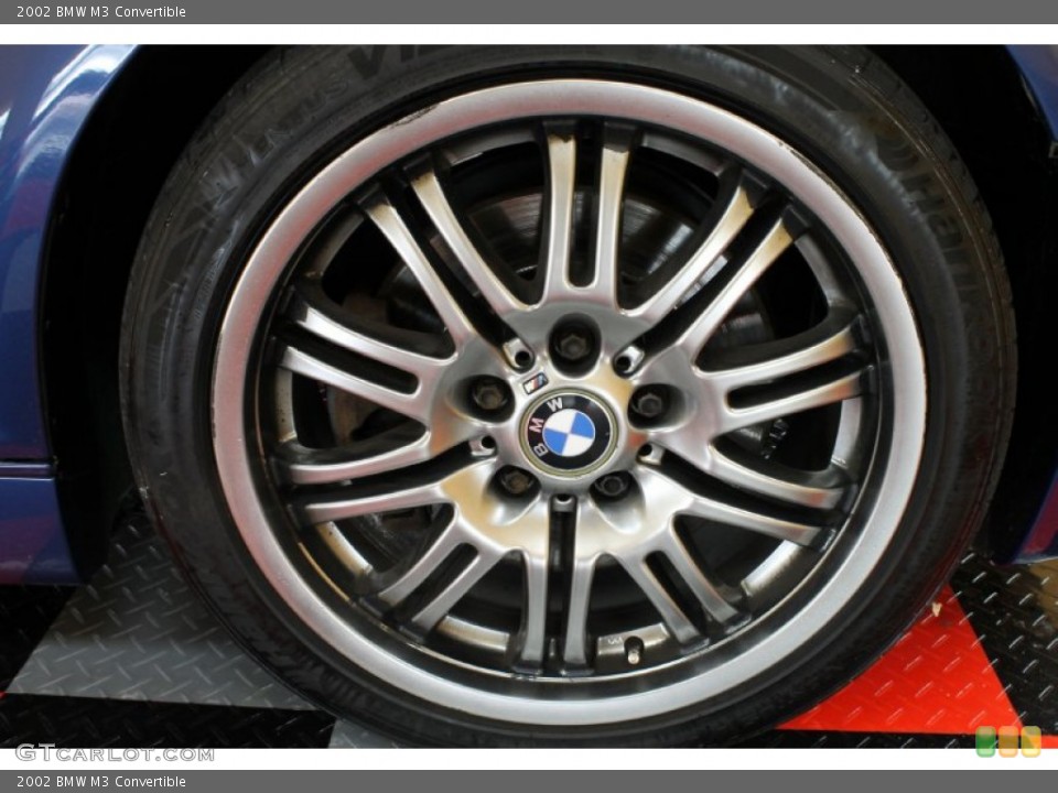 2002 BMW M3 Convertible Wheel and Tire Photo #53710449