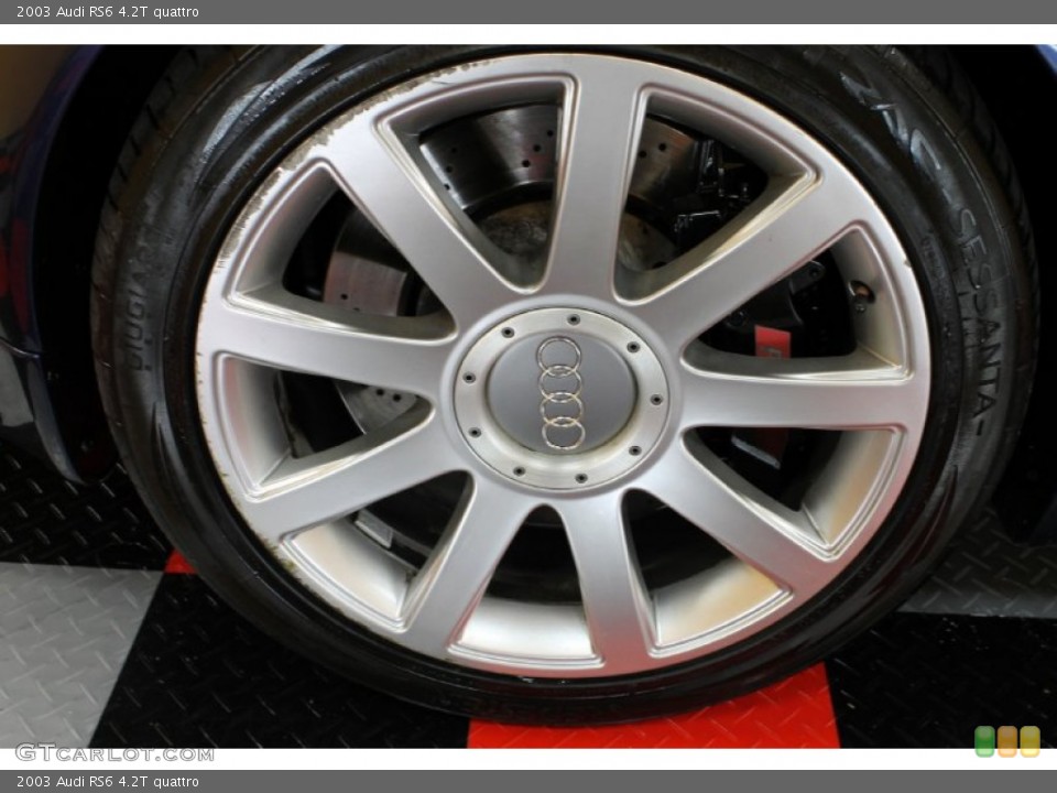 2003 Audi RS6 4.2T quattro Wheel and Tire Photo #53710767