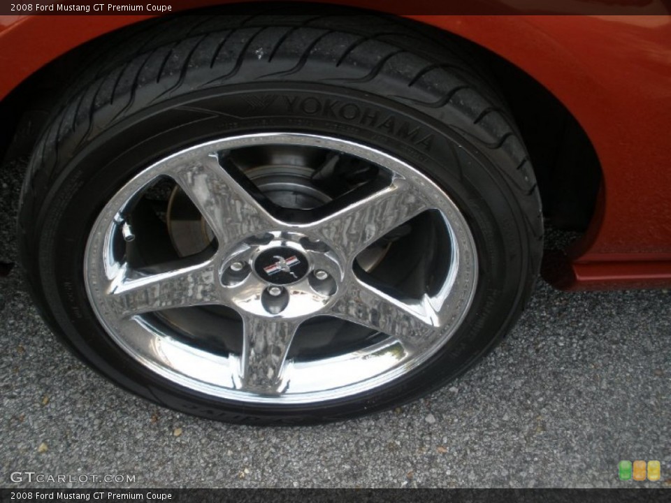 2008 Ford Mustang Custom Wheel and Tire Photo #53711730