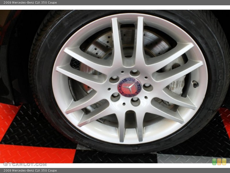 2009 Mercedes-Benz CLK 350 Coupe Wheel and Tire Photo #53712212