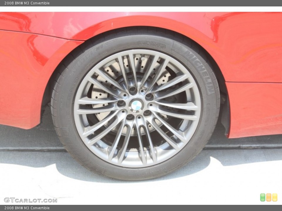2008 BMW M3 Convertible Wheel and Tire Photo #53716827