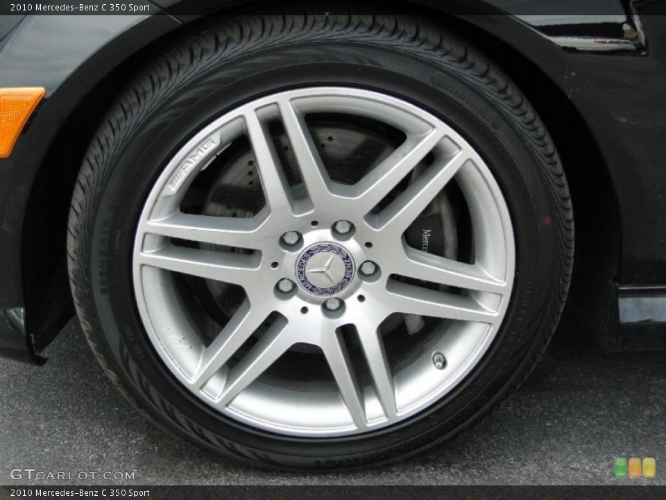 2010 Mercedes-Benz C 350 Sport Wheel and Tire Photo #53718708