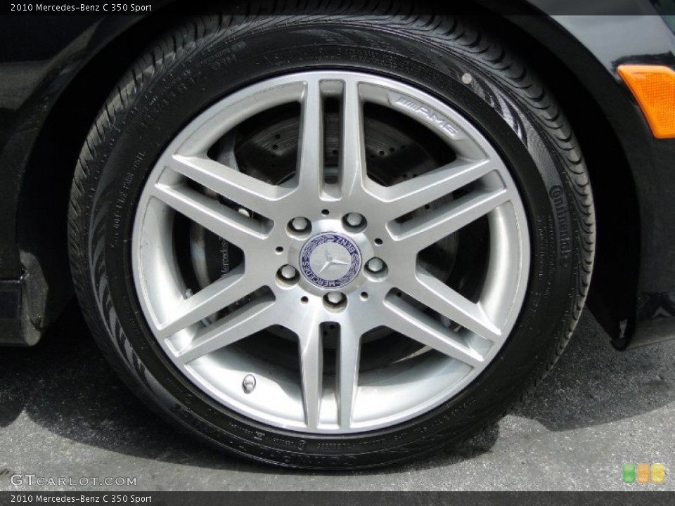 2010 Mercedes-Benz C 350 Sport Wheel and Tire Photo #53718717