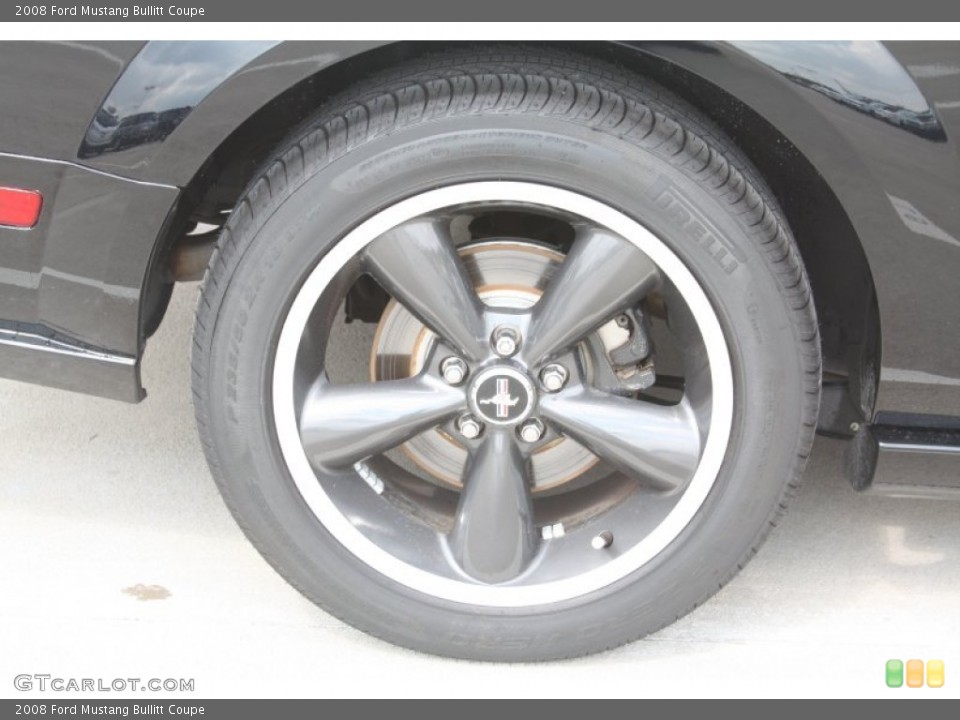2008 Ford Mustang Bullitt Coupe Wheel and Tire Photo #53720454