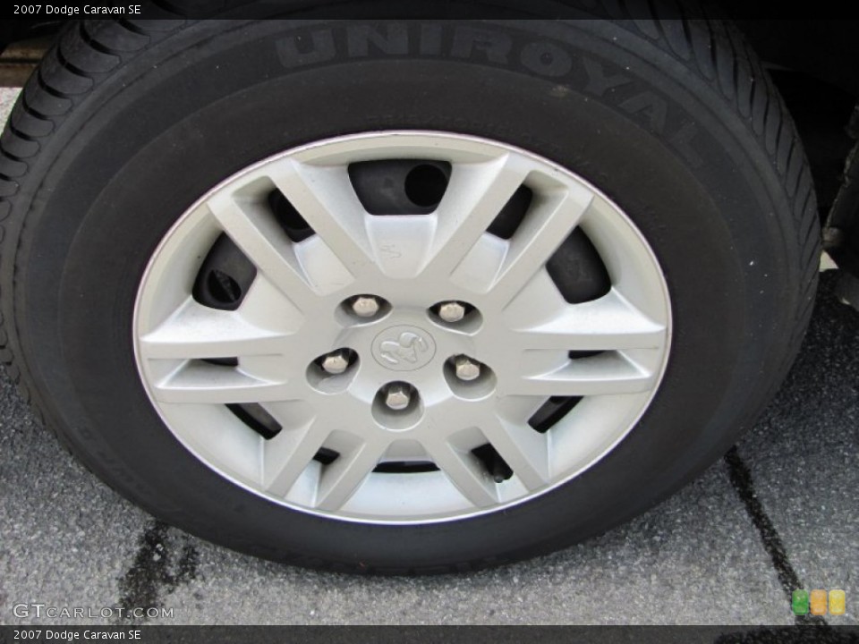 2007 Dodge Caravan SE Wheel and Tire Photo #53724123