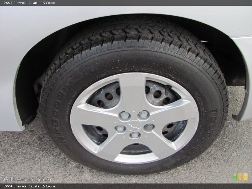 2004 Chevrolet Cavalier LS Coupe Wheel and Tire Photo #53724432