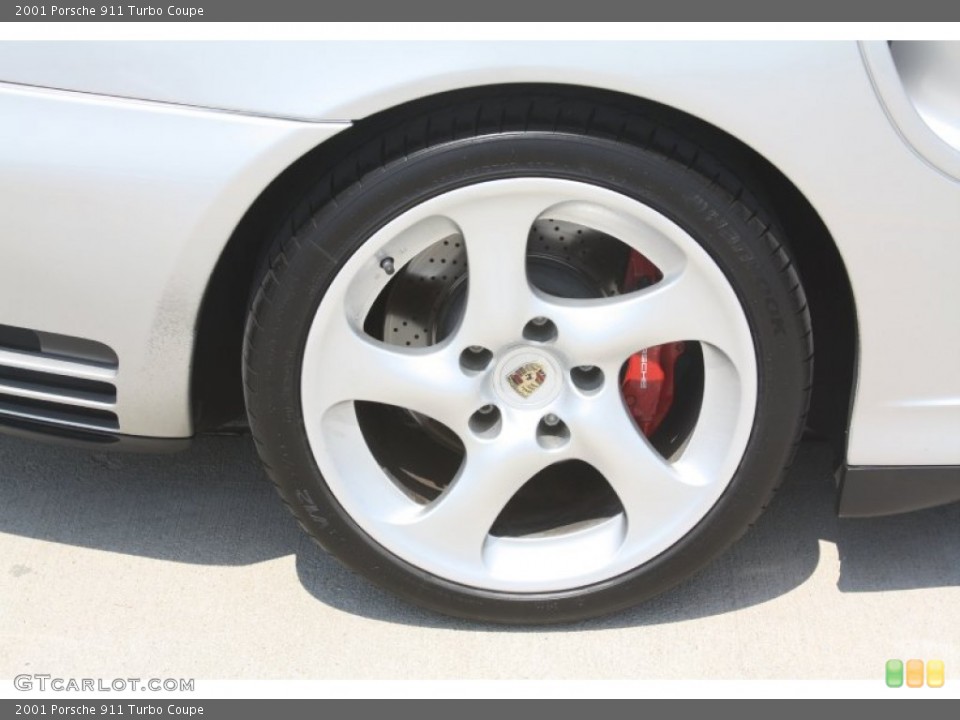 2001 Porsche 911 Turbo Coupe Wheel and Tire Photo #53725605