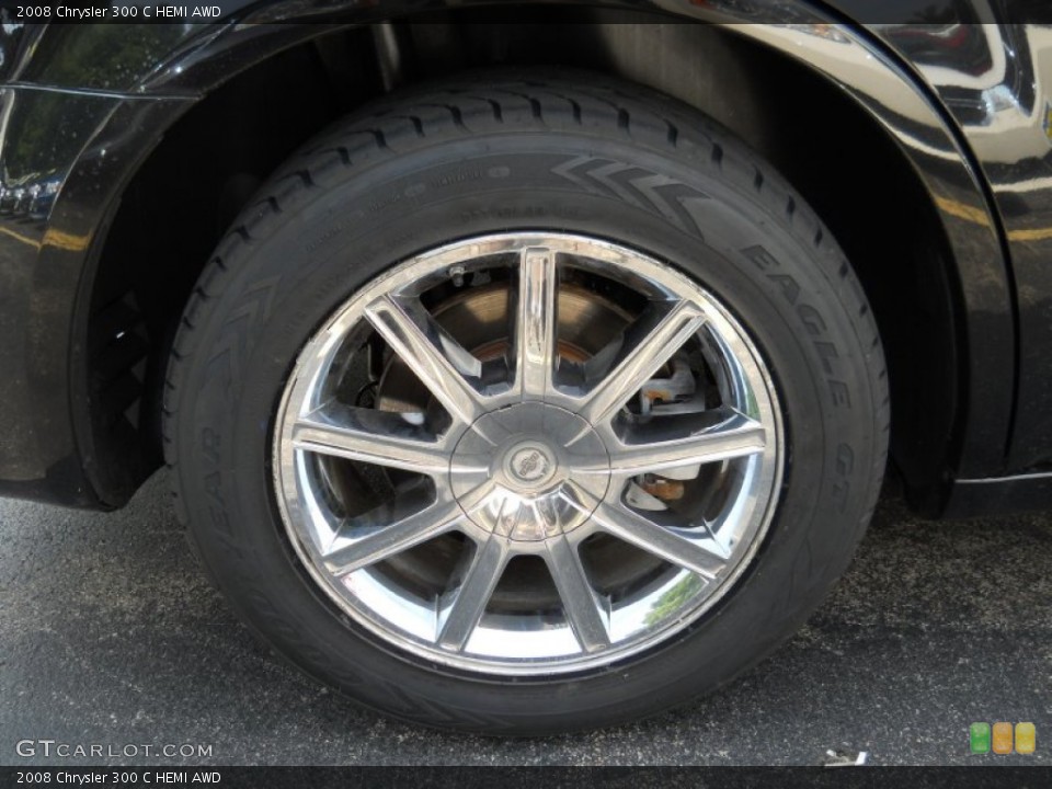 2008 Chrysler 300 C HEMI AWD Wheel and Tire Photo #53734985