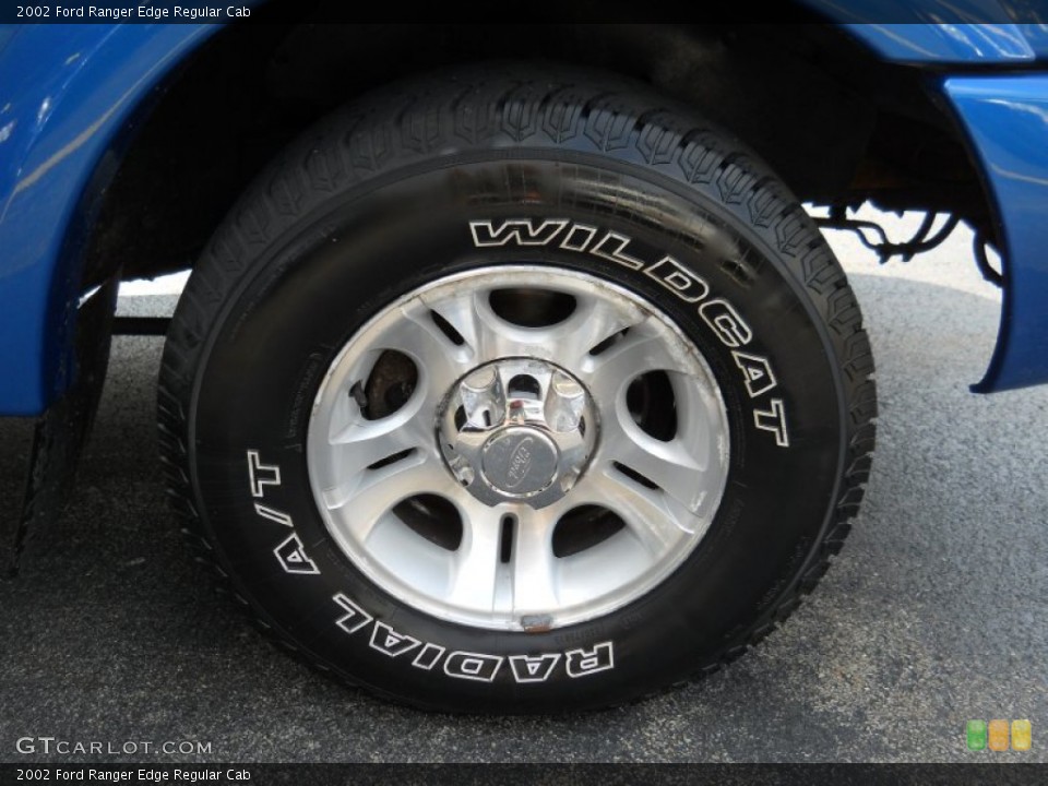 2002 Ford Ranger Edge Regular Cab Wheel and Tire Photo #53736024